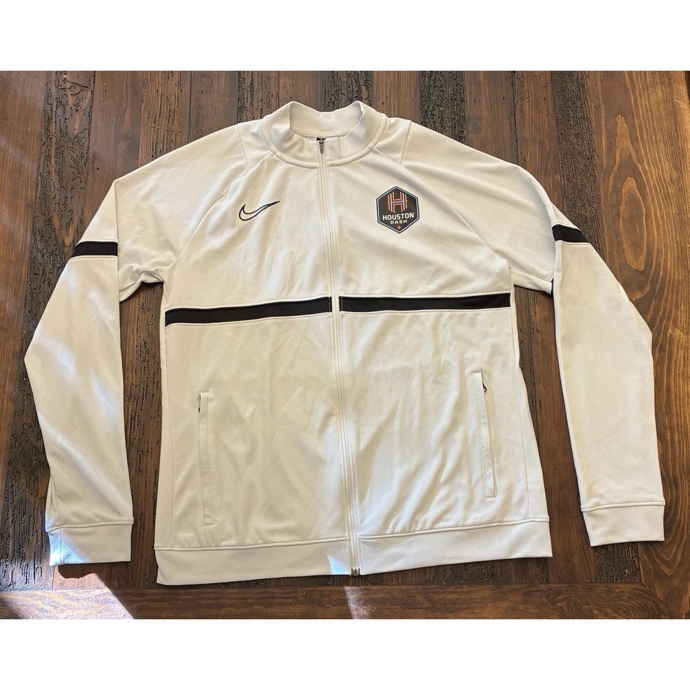Houston Dash Nike Dri Fit Track Jacket, size Large